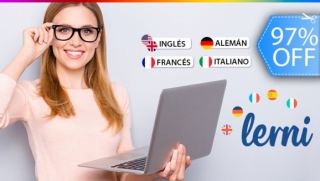 2 Años de Clases Online de Inglés, Alemán, Italiano o Francés, Certificación Internacional y Más. 