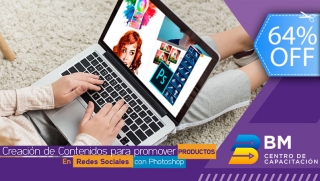 Taller En Vivo: Creación de Contenido con Photoshop para Promover Productos en Redes Sociales