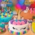 [Imagen:¡Paga $32.50 en Lugar de $65 por Pastel Redondo de 40 Porciones con Relleno Premium a Elección + Decoración con Imagen Personalizada (No Comestible) + Número de Dulce + Cake Topper de Feliz Cumpleaños!]
