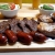 [Imagen:¡Paga Q295 en lugar de Q600 por Parrillada para Cuatro con: 1 Libra de Lomo de Res Asado + 1 ½ Libra de Costilla de Cerdo Frita o BBQ + 4 Chorizos + 4 Ensaladas de La Casa + Papas Fritas + 4 Bebidas + Porción de Pan para 4!]