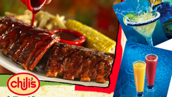 [Imagen:¿Con ganas de algo delicioso? ¡Paga $10 y consume $20 en todo el menú de Chili's Grill &amp; Bar!]