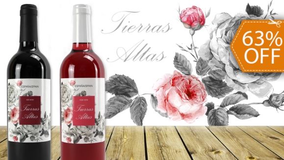 [Imagen:¡Paga $20 en Lugar de $54 por 3 botellas de Vino Español a Elección entre Vino Tinto y Vino Rosado!]