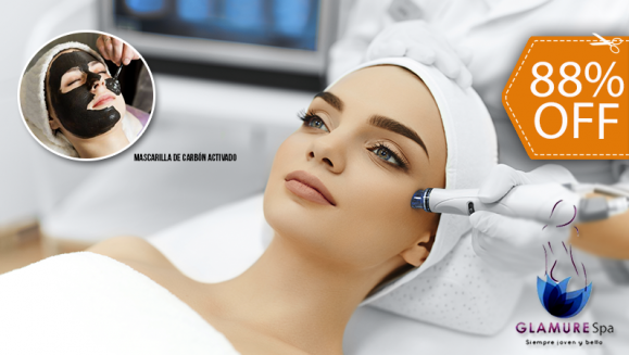 [Imagen:¡Paga $16 en Vez de $135 por Microdermoabrasión con Punta de Diamante + Fotorejuvenecimiento Láser + Mascarilla de Carbono Activado + Masaje Facio-craneal con Piedras Frías + Limpieza y Exfoliación con Microcristales + Análisis Facial y Más!]