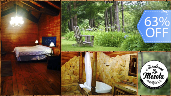 [Imagen:¡Paga Q599 en vez de Q1,600 por Romántica Estadía para 2 en Cabaña Equipada con Cama King,  Chimenea, Bañera y Más, Decoración con Rosas y Desayuno Tipo Picnic en el Bosque! ¡A Solo 10 Minutos de La Antigua!]