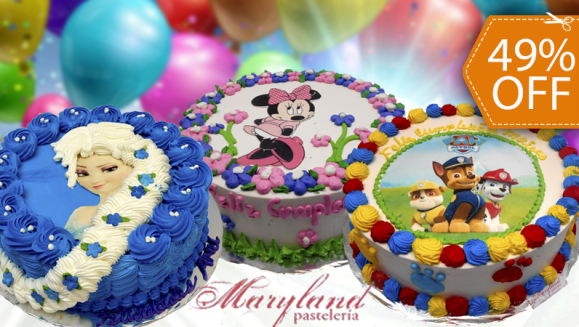 [Imagen:¡Paga $25 en Lugar de $49.50 por Pastel Redondo de 40 Porciones con Relleno Premium + Decoración con Fotografía o Imagen Impresa en Papel de Arroz!]