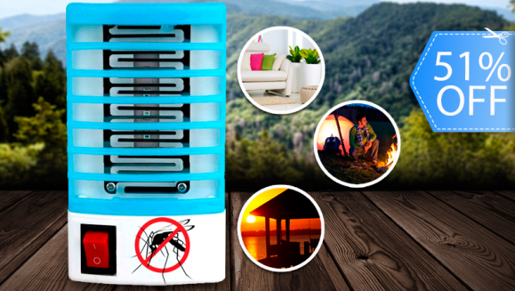 [Imagen:¡Mosquitos y Zancudos fuera de tu Casa! ¡Paga Q99 en lugar de Q200 por Mini Lámpara Eléctrica contra Mosquitos!]