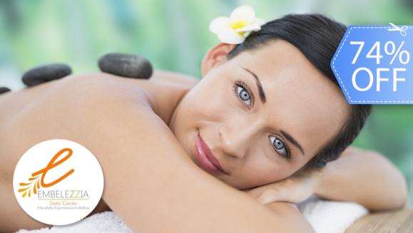 [Imagen:¡Paga Q90 en lugar de Q350 por Terapia Antiestrés que Incluye: Masaje Relajante + Piedras Calientes + Reflexología + Musicoterapia + Infusión Relax!]