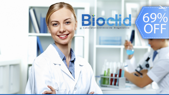 [Imagen:¡Paga Q199 en lugar de Q650 por 15 Exámenes de Laboratorio a Elección entre: Análisis de Sangre, Colesterol, Triglicéridos, Hígado, Riñón, Acido Úrico,ETS, HIV, Embarazo y Más!]