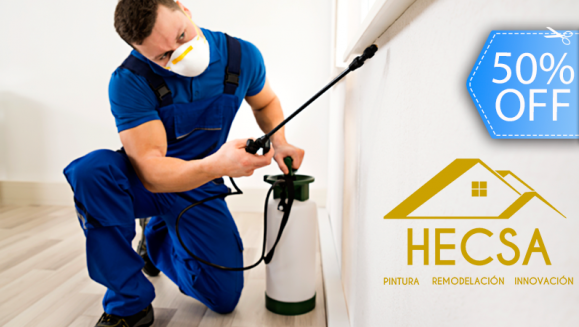 [Imagen:¡Paga Q229 en lugar de Q459 por Fumigación de Plagas de Insectos Voladores y Rastreros hasta en 15 Ambientes de Tu Casa!]