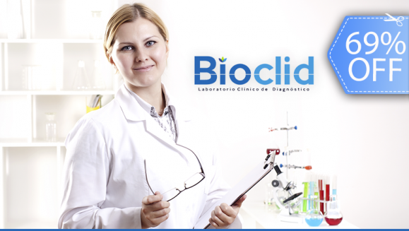 [Imagen:¡Paga Q199 en lugar de Q650 por 15 Exámenes de Laboratorio a Elección entre: Análisis de Sangre, Colesterol, Triglicéridos, Hígado, Riñón, Ácido Úrico, Helicobacter Pylori, ETS, HIV, Embarazo y Más!]