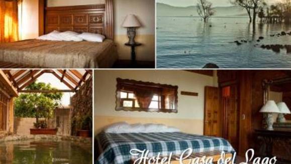 [Imagen:¡Paga Q182.50 en lugar de Q365 por 1 estadía en Habitación Doble para 2 Personas+ 2 Desayunos + Uso de las instalaciones, bicicletas y kayaks en Hotel Casa del Lago, en el Lago Atitlán!]