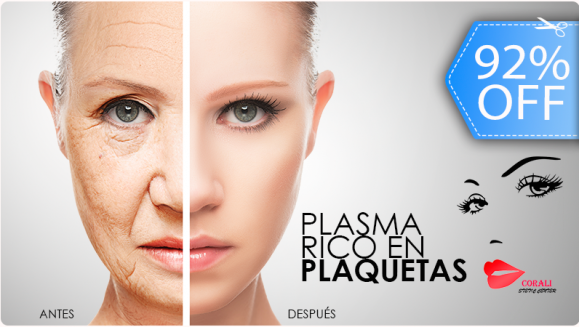 [Imagen:¡Paga Q199 en vez de Q2,500 por Facial Antiaging con: PRP Sintético + 2 Limpiezas Profundas con Exfoliación de Volcán Rojo, Vaporización de Ozono, Extracción de Puntos Negros, Microdermoabrasión y Altafrecuencia y Más!]