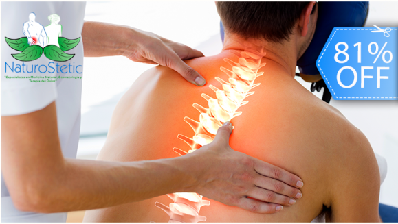 [Imagen:¡Paga Q95 en vez de Q500 por Terapia Quiropráctica para Tratar Escoliosis con: Desbloqueo de Cuello, Ajuste de Vértebras, Masaje Shiatsú, Ventosas, Eliminación de Contracturas y Ozono!]