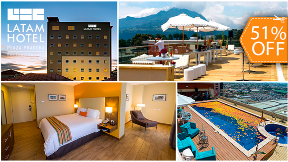 [Imagen:¡Paga $99 en Lugar de $200 por Estadía para 2 Personas en Habitación Junior Suite + Carpaccio de Res + 2 Copas de Vino + Desayuno Buffet!]