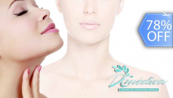 [Imagen:¡Paga Q99 en vez de Q450 por Reducción de Papada y Limpieza Facial con: Mesoterapia Virtual por Electroporación + Yesoterapia + Exfoliación + Vacumterapia + Microdermoabrasión + Mascarilla de Luz LED y Más!]
