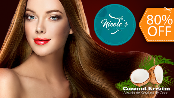 [Imagen:¡Paga $25 en Lugar de $125 por Alisado Brasileño Cadiveu o de Keratina de Coco + Tratamiento Sellador de Moroccanoil + Corte de Puntas o con Estilo + Lavado + Planchado + Depilación de Cejas o Bozo!]