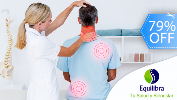 [Imagen:¡Paga Q95 en lugar de Q450 por Terapia Quiropráctica con: Masaje Neuromuscular + Masaje Quiropráctico + Corrección de Vértebras + Ultrasonido Terapéutico + Radiofrecuencia + Luz Infrarroja!]