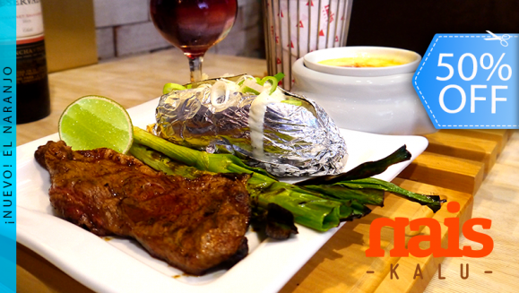 [Imagen:¡Paga Q169 en lugar de Q339.90 por 2 Platos de Asado Don Torcuato con 6 Oz. de Lomito o Puyazo + Papa al Horno y Cebollitas + Queso Fundido + 2 Copas de Sangría, Gaseosa o Bebidas Naturales!]