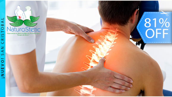 [Imagen:¡Paga Q95 en vez de Q500 por Terapia Quiropráctica para Tratar Escoliosis con: Desbloqueo de Cuello, Ajuste de Vértebras, Masaje Shiatsú, Ventosas, Eliminación de Contracturas y Ozono!]