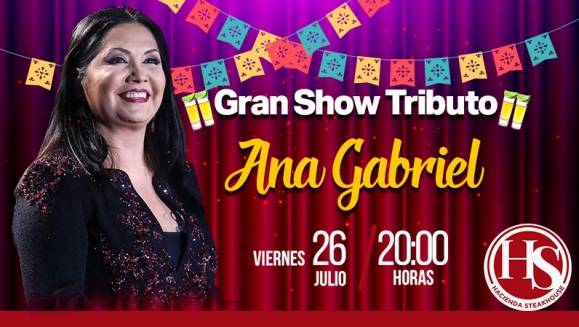 [Imagen:¡Paga Q130 en lugar de Q345 por 4 Entradas para Disfrutar de los Shows Musicales con Tributo a Vicente Fernández, Ana Gabriel, Ricardo Arjona o El Buki + 1 Pichel de Cerveza de Barril + 1 Carpaccio de Lomito para Compartir!]