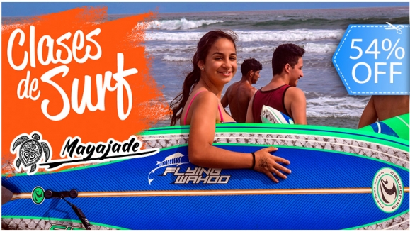[Imagen:¡Paga Q299 en lugar de Q650 por Day Pass para 4 Personas que Incluye: Clases de Surf para 2 Personas + Uso de las Instalaciones + 1 Pichel de Refresco Natural + Nachos para Compartir!]