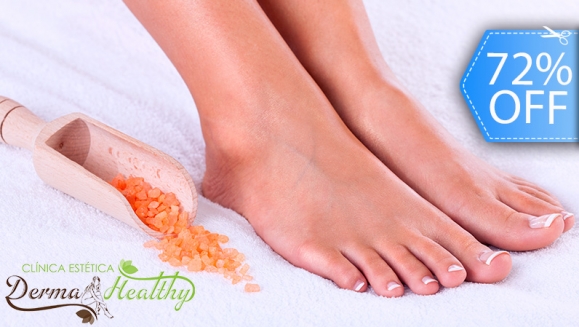 [Imagen:¡Paga Q99 en lugar de Q350 por Pedicure Clínico Spa con: Baño de Sales Aromáticas y Aceites Esenciales + Limpieza de Canales + Exfoliación + Hidratación + Aplicación de Antibiótico Tópico!]