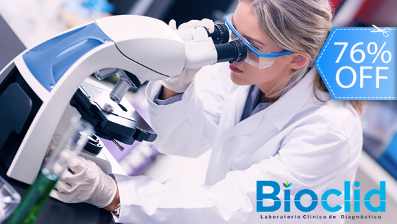 [Imagen:¡Paga Q295 en lugar de Q1,250 por 29 Exámenes de Laboratorio: Hematología Completa, Colesterol, Triglicéridos, Acido Úrico, Corazón, Hígado, Riñón, Vías Biliares, Infecciones, Helicobacter Pylori, HIV y Mas!]