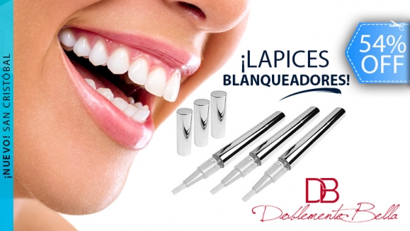 [Imagen:¡Paga Q130 en Lugar de Q285 por 3 Lápices Blanqueadores de Dientes!]