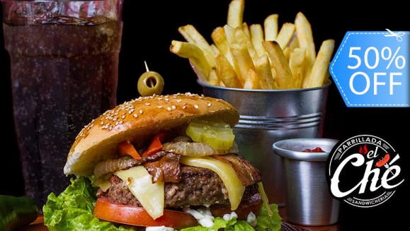 [Imagen:¡Paga Q95 en lugar de Q190 por 2 Combos de Hamburguesas Angus de 1/2 Libra Cada Una + Papas Fritas + Bebidas!]