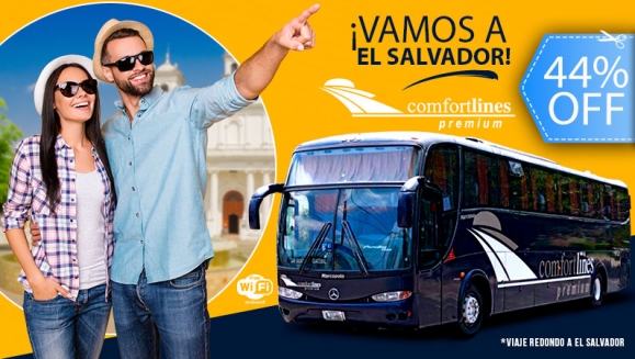 [Imagen:¡Paga Q225 en lugar de Q400 por Boleto de Ida y Regreso a El Salvador en Bus Tipo Pullman Premium!]