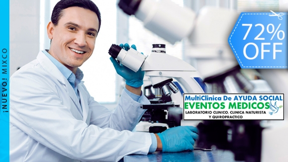 [Imagen:¡Paga Q199 en lugar de Q700 por 19 Exámenes de Laboratorio: Helicobacter Pylori, Ácido Úrico, Creatinina, Colesterol Total, Triglicéridos, Lípidos Totales, Glucosa y Otros + Escaneo Electrónico para Detección de Enfermedades + Lectura de Resultados!]