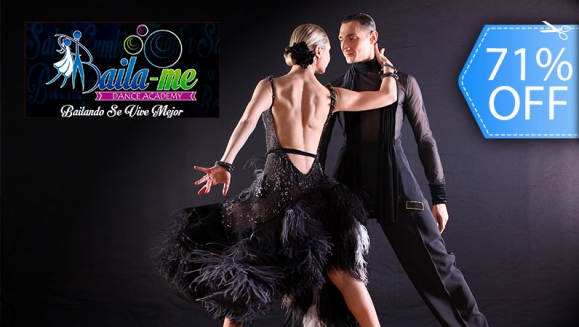 [Imagen:¡Paga Q129 en lugar de Q450 por 1 Mes de Clases de Baile de Salsa y Bachata + Inscripción + 30% de Descuento en Tu Segundo Mes de Clases!]