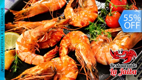 [Imagen:¡Paga Q139 en lugar de Q310 por 2 Platos de Camarones al Mojo de Ajo (8 Oz. C/U) + Vegetales y Ensalada de la Casa + 2 Bebidas!]