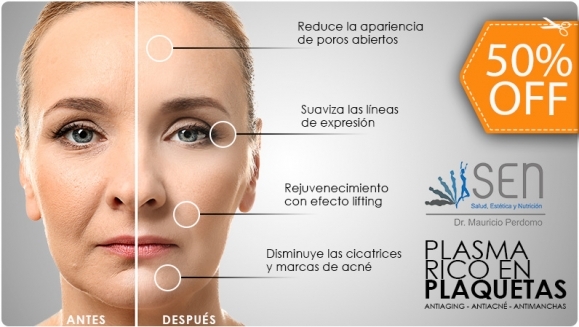[Imagen:¡Paga $175 en Lugar de $350 por 3 Sesiones de Rejuvenecimiento Facial con: 3 Plasmas Ricos en Plaquetas + 3 Microdermoabrasiones + 3 Extracciones de Puntos + 3 Limpiezas Faciales + Consulta Médica!]