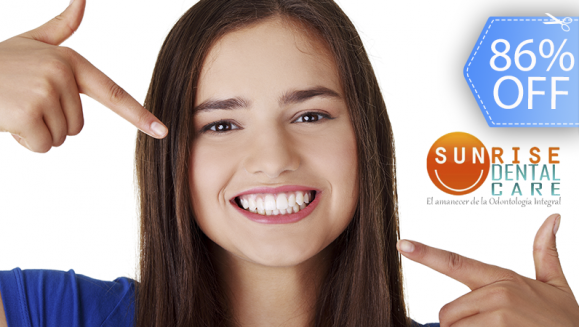 [Imagen:¡Paga Q85 en lugar de Q600 por Limpieza Dental Completa con: Evaluación Clínica con Cámara Intraoral + Eliminación de Sarro con Ultrasonido + Desmanchado y Pulido de Dientes con Profijet + Detección de Placa Dento-Bacteriana + Aplicación de Flúor!]