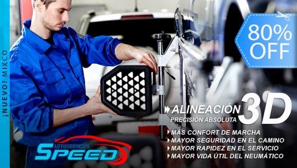 [Imagen:¡Paga Q89 en lugar de Q450 por Alineación 3D y Balanceo Electrónico para 4 Llantas + Revisión General del Vehículo + Revisión de Frenos y Rotación de Llantas!]