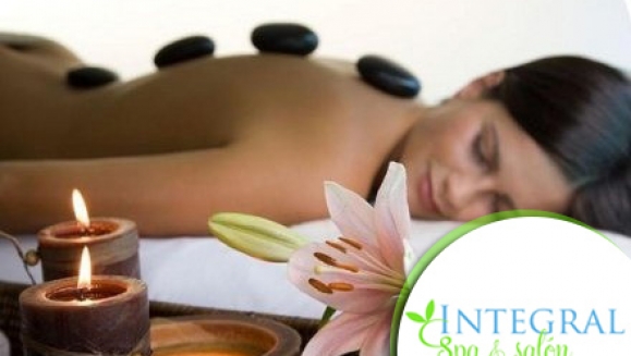 [Imagen:¡Paga $15 en lugar de $180 por 6 sesiones de masaje geotermales con piedras volcánicas en Integral Spa &amp; Salón!]