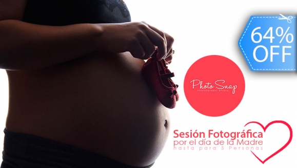 [Imagen:¡Paga Q109 en lugar de Q300 por Sesión Fotográfica Profesional del Día de la Madre hasta para 5 Personas + 4 Fotografías Impresas 4 x 6 + Fotos Digitales de la Sesión!]