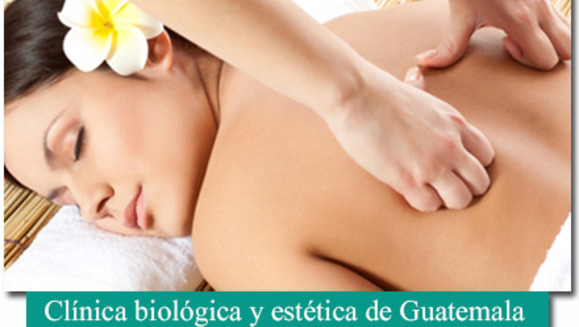 [Imagen:¡Paga Q89 en lugar de Q250 por un masaje clínico terapéutico para dolor de espalda crónico y agudo (30 minutos de terapia manual y 15 minutos de terapia con aparatología) en Clínica biológica y estética de Guatemala!]