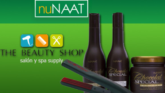 [Imagen:¡Paga $35 en lugar de $71 por un kit nuNAAT que incluye: shampoo, acondicionador y mascarilla (Chocolat Special) + mini plancha TS2 en The Beauty Shop!]