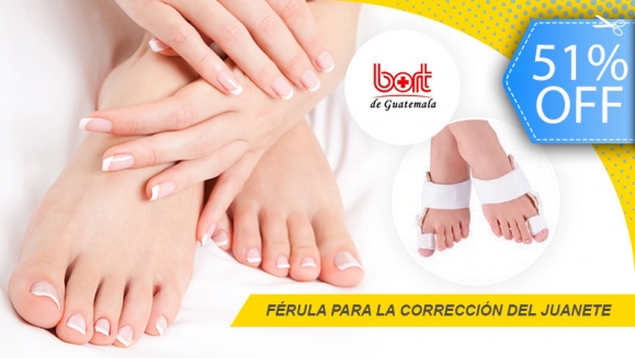[Imagen:¡Paga Q99 en lugar de Q200 por Férula Hallux Valgus para Corrección de Juanetes!]