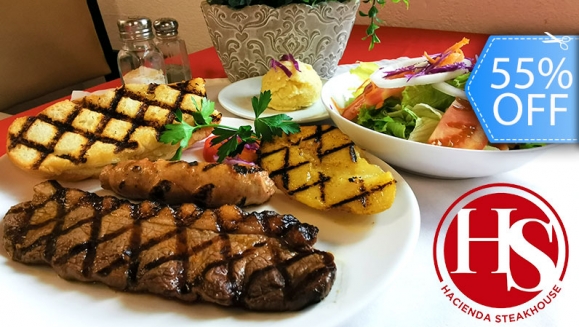 [Imagen:¡Paga Q999 en vez de Q2,200 por Convivio para 10 Personas con Parrillada de Puyazo o Pollo + Chorizo + Guarniciones de Ensalada Verde, Puré de Papas, Papa Asada o Frijoles + Pan con Ajo o Mantequilla + Bebida Natural + Postre + Música y Más!]