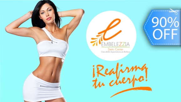 [Imagen:¡Paga Q399 en vez de Q3,900 y Dile Adiós a La Flacidez del Abdomen, Brazos o Piernas con 56 Tratamientos: 12 Crioterapias + 12 Electroterapias + 12 Drenajes Linfáticos + 12 Termolipólisis + 8 Radiofrecuencias + 2 Evaluaciones de Peso y Medidas!]