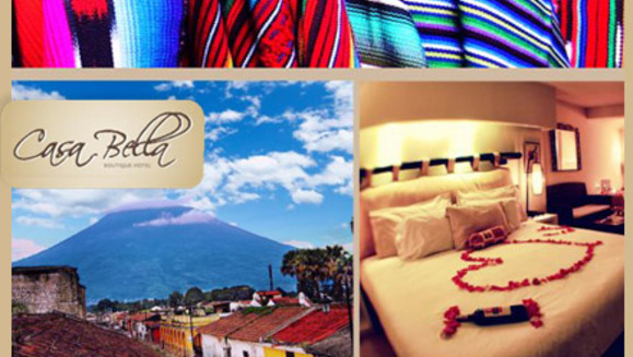 [Imagen:¡Fiestas navideñas en La Antigua! ¡Paga $69 en lugar de $141 por estadía de 1 noche en Jr. Suite para dos personas con desayuno e impuestos incluidos en Hotel Casa Bella, La Antigua Guatemala!]
