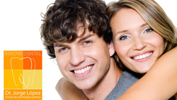 [Imagen:¡Paga Q89 en lugar de Q550 por desmanchado dental con micropartículas de bicarbonato +eliminación de sarro con ultrasonido +aplicación de flúor +examen diagnóstico +membresía con 20% de descuento en Innova Dental!]