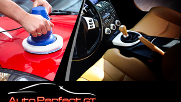 [Imagen:¡Paga Q249 en lugar de Q575 por paquete de limpieza interior y tapicería o paquete de pulido y lustrado a máquina en AutoPerfect!]