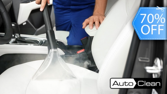 [Imagen:¡Paga Q299 en lugar de Q1,000 por Limpieza de Tapicería con Vapor + Protector UV en Tablero + Car Wash + Encerado de Pintura con Protección Hidrofóbica + Lavado de Motor + Restaurador de Plásticos Exteriores y Protector UV!]