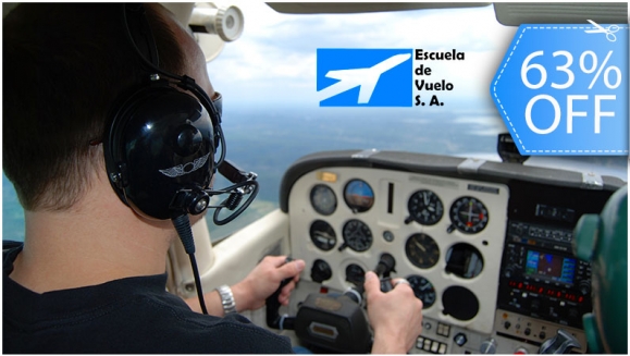 [Imagen:¡Paga Q399 en lugar de Q1,078 por Vuelo de 30 Minutos por la Ciudad + Curso Introductorio de Revisión 360 + 30 Minutos en Simulador de Vuelo!]