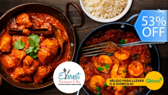 [Imagen:¡A Domicilio! ¡Paga Q175 en lugar de Q370 por Menú de Comida India para 2 con: 1 Plato de Camarones + 1 Plato de Pollo de Especialidad a Elección entre: Masala o Korma + 1 Arroz Bastami +1 Pan Naan + Papas Fritas + 2 Gaseosas!]