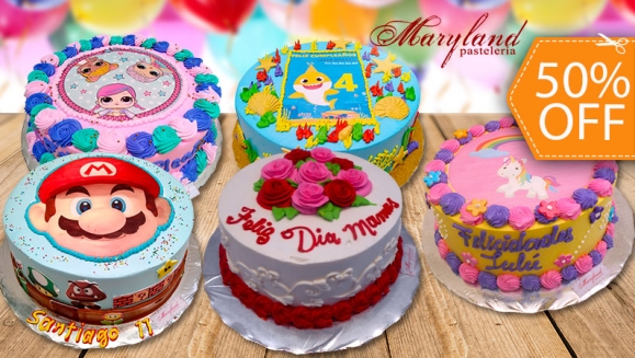 [Imagen:¡Para Llevar o a Domicilio! ¡Paga $26 en Lugar de $52 por Pastel Redondo de 40 Porciones con Relleno Premium + Decoración con Fotografía o Imagen Impresa en Papel de Arroz!]